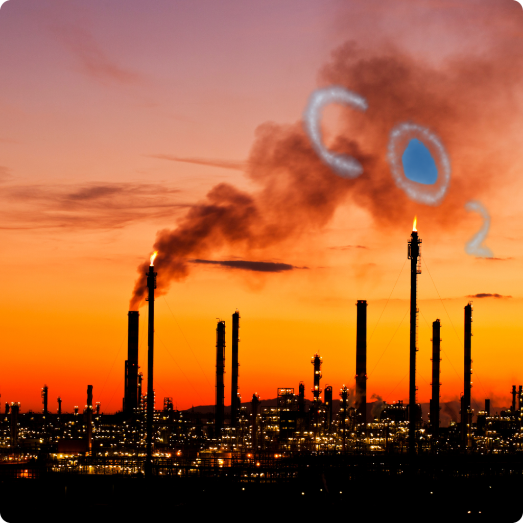 Aumento de emisiones de gases de efecto invernadero